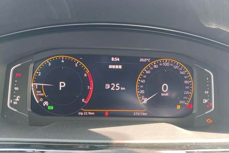 Used Volkswagen Lamando 2021 Revised Version 280TSI DSG Comfort Edition Instrument Cluster