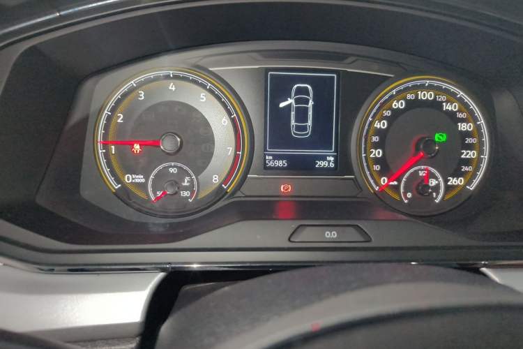 Used Volkswagen Lamando 2021 230TSI DSG Fashion Edition Odometer Close Up