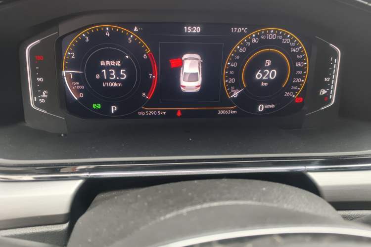 Used Volkswagen Lamando 2021 Revised Version 280TSI DSG Comfort Edition Odometer Close Up