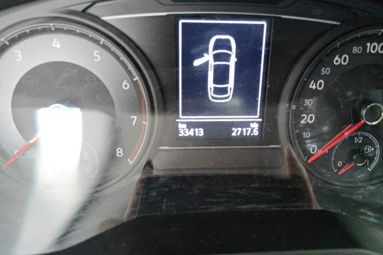 Used Volkswagen Lamando 2021 Revised Version 280TSI DSG Comfort Edition Odometer Close Up