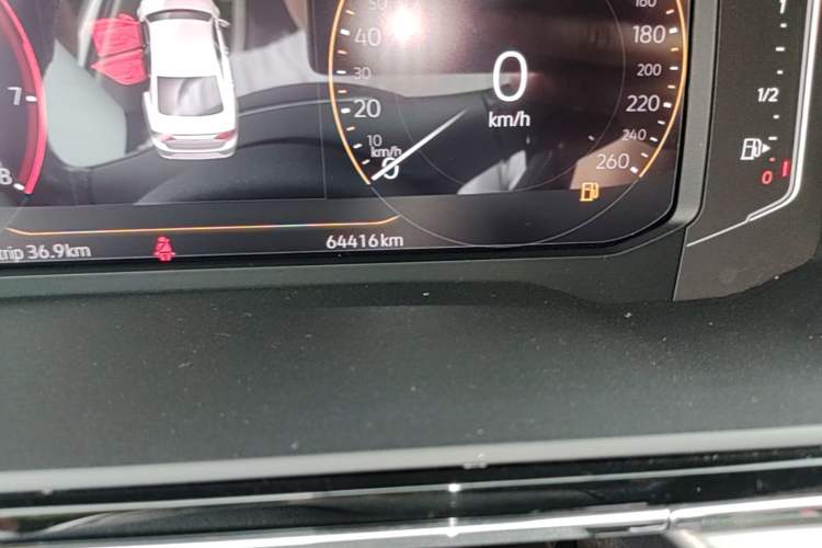 Used Volkswagen Lamando 2021 Revised Version 280TSI DSG Comfort Edition Odometer Close Up