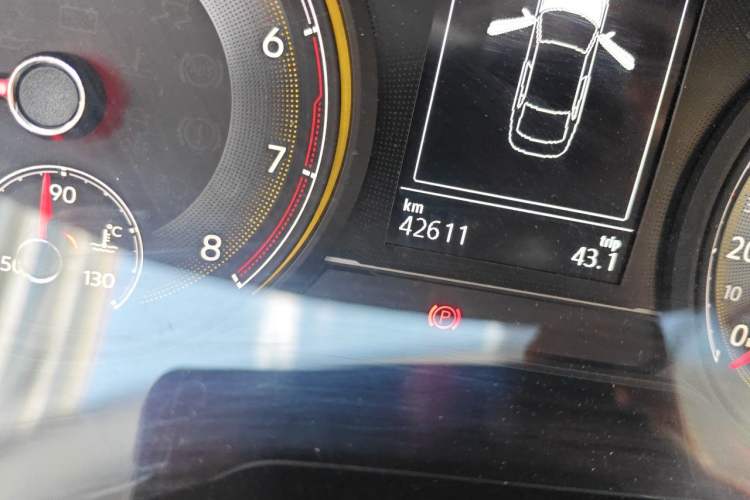 Used Volkswagen Lamando 2021 230TSI DSG Fashion Edition Odometer Close Up