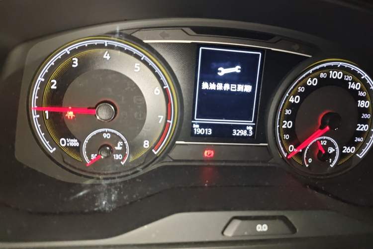 Used Volkswagen Lamando 2021 230TSI DSG Fashion Edition Odometer Close Up