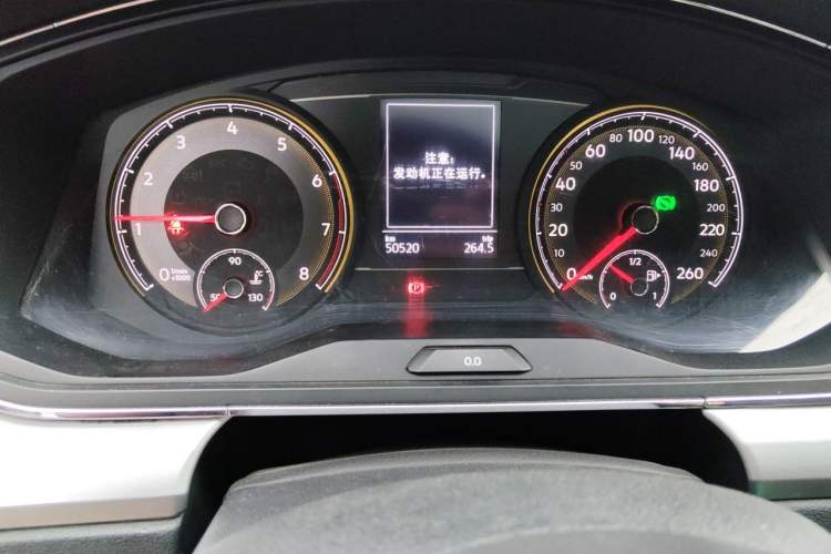 Used Volkswagen Lamando 2021 230TSI DSG Fashion Edition Odometer Close Up