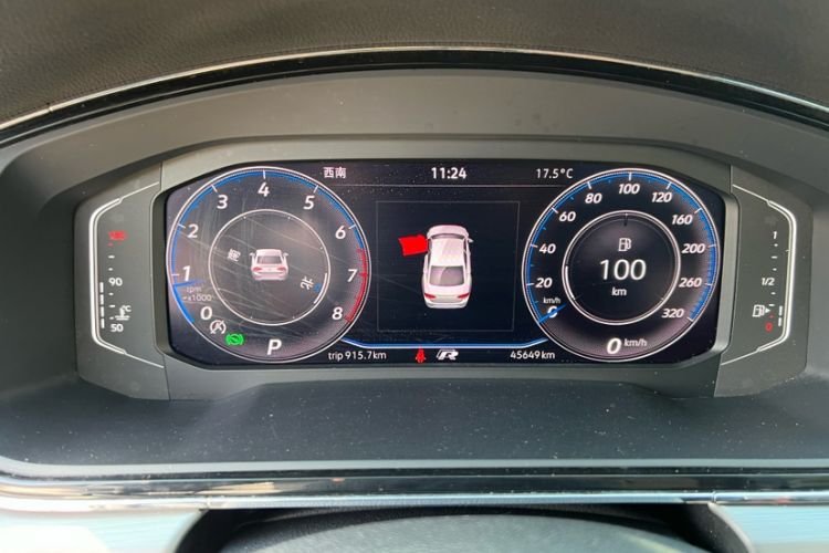 Used Volkswagen Lamando 2021 280TSI DSG Comfort Edition Odometer Close Up