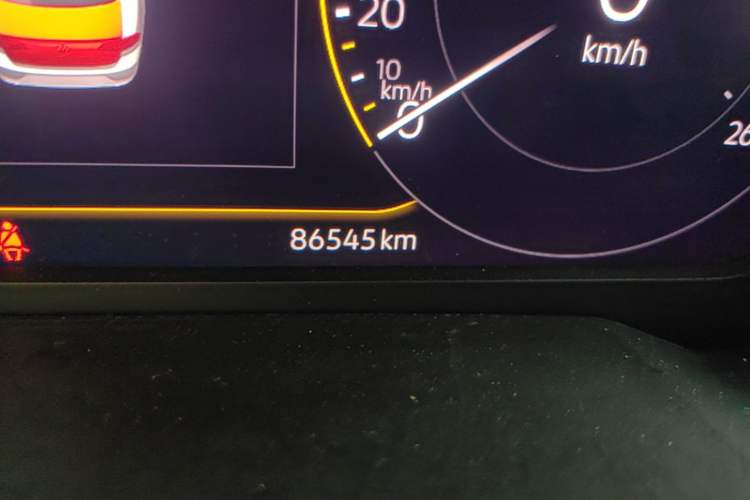 Used Volkswagen Lamando 2021 Revised Version 280TSI DSG Comfort Edition Odometer Close Up