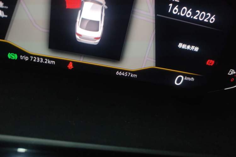 Used Volkswagen Lamando 2021 Revised Version 280TSI DSG Comfort Edition Odometer Close Up