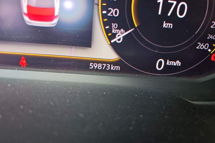 Used Volkswagen Lamando 2021 Revised Version 280TSI DSG Comfort Edition Odometer Close Up