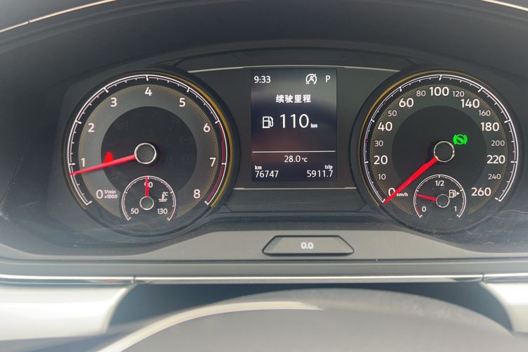 Used Volkswagen Lamando 2021 230TSI DSG Fashion Edition Odometer Close Up