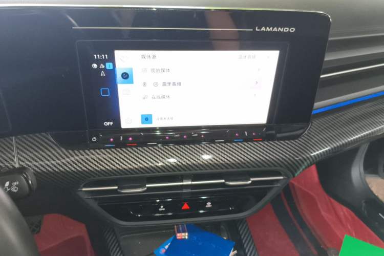 Used Volkswagen Lamando 2022 Lingdu L 280TSI DSG Spicy Edition Audio And AC Panel