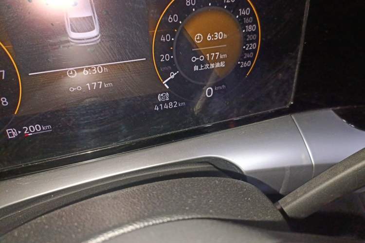 Used Volkswagen Lamando 2022 Lingdu L 280TSI DSG Spicy Edition Odometer Close Up