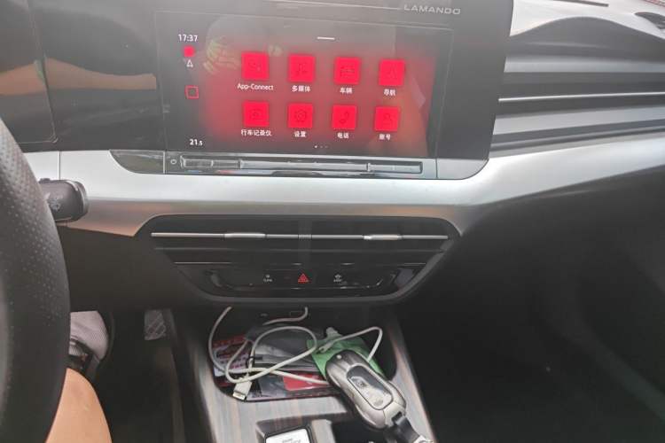 Used Volkswagen Lamando 2022 Lingdu L 280TSI DSG Spicy Edition Audio And AC Panel