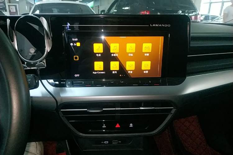 Used Volkswagen Lamando 2022 Lingdu L 280TSI DSG Spicy Edition Audio And AC Panel