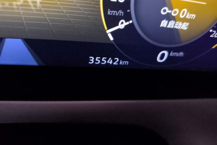 Used Volkswagen Lamando 2022 Lingdu L 280TSI DSG Spicy Edition Odometer Close Up
