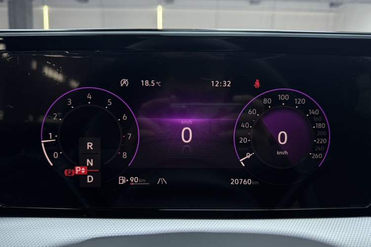Used Volkswagen Lamando 2022 Lavida L 280TSI DSG Cool & Spicy Edition Odometer Close Up
