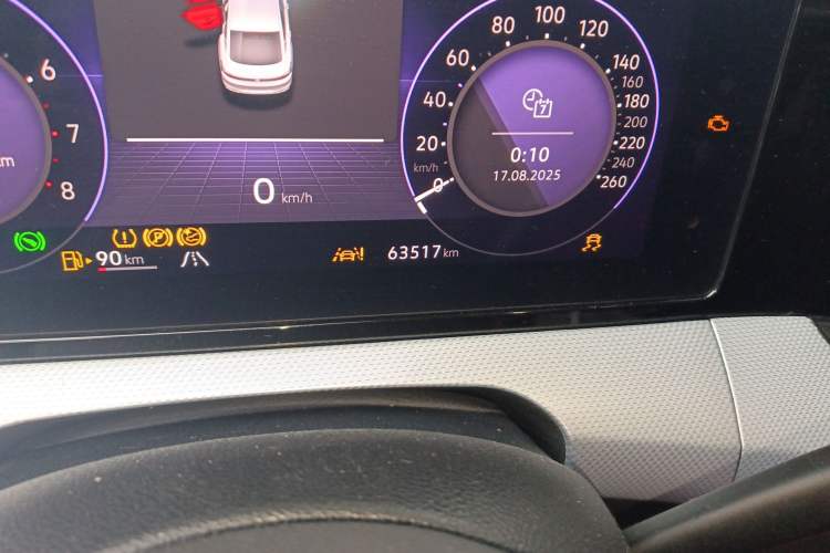 Used Volkswagen Lamando 2022 Lavida L 280TSI DSG Cool & Spicy Edition Odometer Close Up
