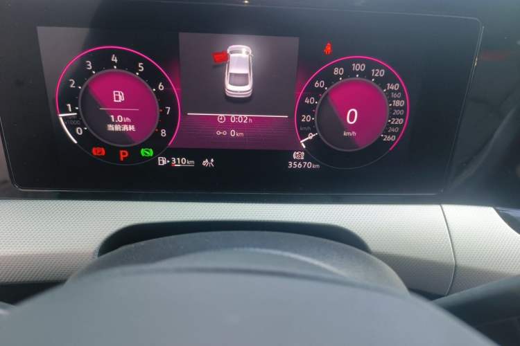 Used Volkswagen Lamando 2022 Lavida L 280TSI DSG Cool & Spicy Edition Odometer Close Up