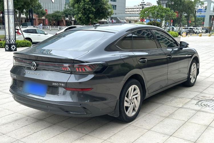 Used Volkswagen Lamando 2022 Lingdu L 280TSI DSG Spicy Edition Rear Right 45 Deg