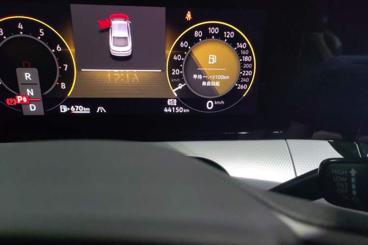 Used Volkswagen Lamando 2022 Lavida L 280TSI DSG Cool & Spicy Edition Odometer Close Up
