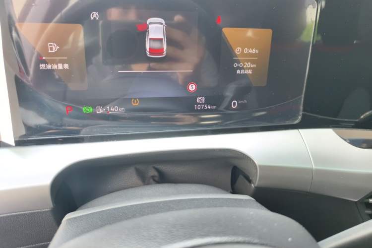 Used Volkswagen Lamando 2022 Lingdu L 280TSI DSG Spicy Edition Odometer Close Up