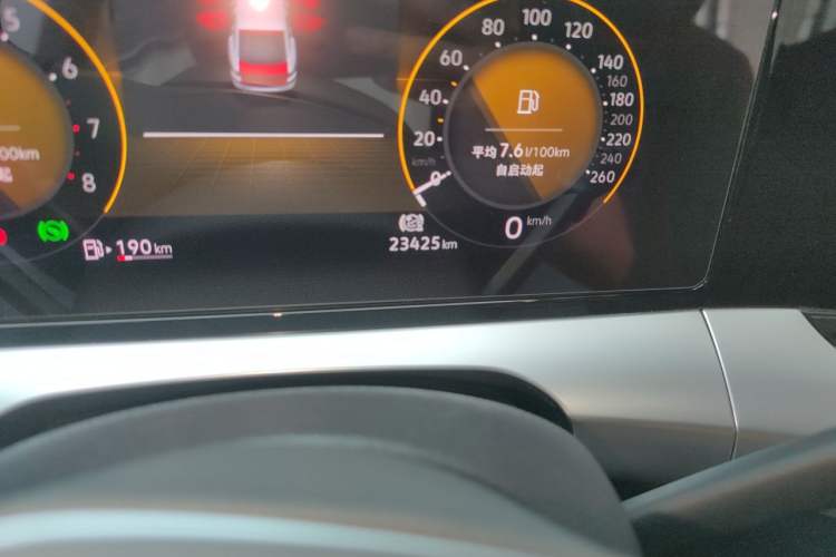 Used Volkswagen Lamando 2022 Lingdu L 280TSI DSG Spicy Edition Odometer Close Up