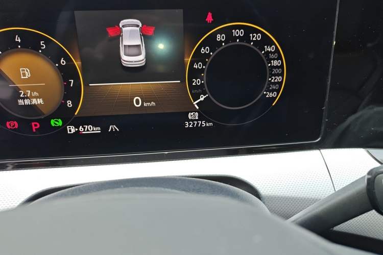 Used Volkswagen Lamando 2022 Lavida L 280TSI DSG Cool & Spicy Edition Odometer Close Up