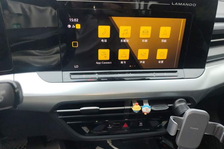 Used Volkswagen Lamando 2022 Lingdu L 280TSI DSG Spicy Edition Audio And AC Panel