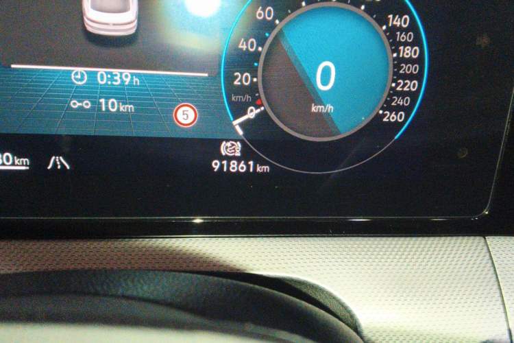 Used Volkswagen Lamando 2022 Lavida L 280TSI DSG Cool & Spicy Edition Odometer Close Up