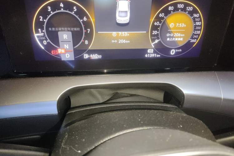 Used Volkswagen Lamando 2022 Lingdu L 280TSI DSG Spicy Edition Odometer Close Up