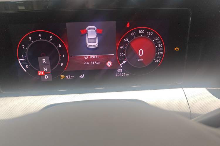 Used Volkswagen Lamando 2022 Lavida L 280TSI DSG Cool & Spicy Edition Odometer Close Up