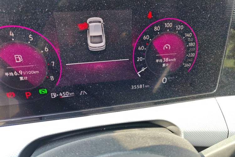 Used Volkswagen Lamando 2022 Lavida L 280TSI DSG Cool & Spicy Edition Odometer Close Up