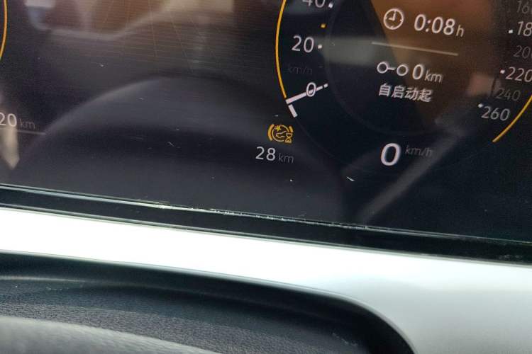 Used Volkswagen Lamando 2023 Lavida L 280TSI DSG Spicy Edition Odometer Close Up