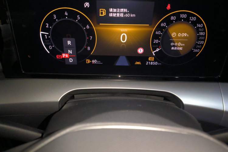 Used Volkswagen Lamando 2023 Lavida L 280TSI DSG Spicy Edition Odometer Close Up