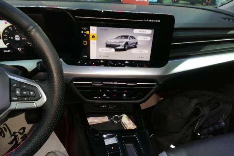 Used Volkswagen Lamando 2023 Lavida L 280TSI DSG Spicy Edition Audio And AC Panel