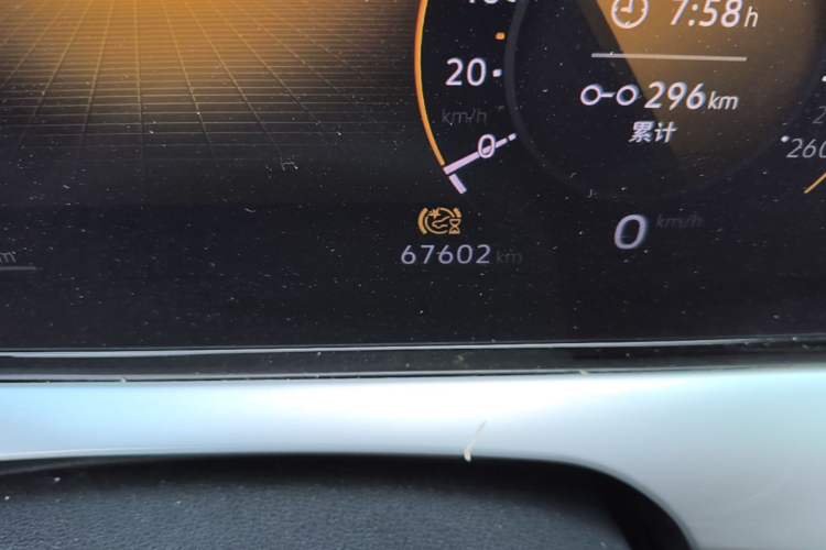 Used Volkswagen Lamando 2023 Lavida L 280TSI DSG Spicy Edition Odometer Close Up