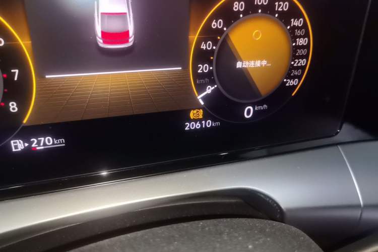 Used Volkswagen Lamando 2023 Lavida L 280TSI DSG Spicy Edition Odometer Close Up