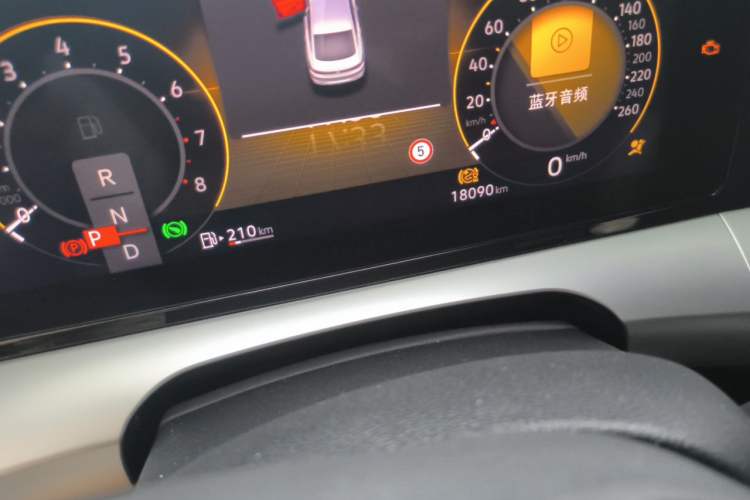 Used Volkswagen Lamando 2023 Lavida L 280TSI DSG Spicy Edition Odometer Close Up