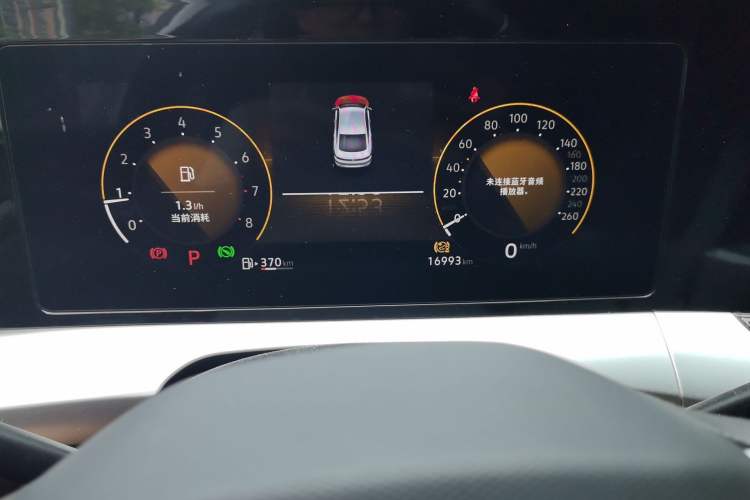 Used Volkswagen Lamando 2023 Lavida L 280TSI DSG Spicy Edition Odometer Close Up