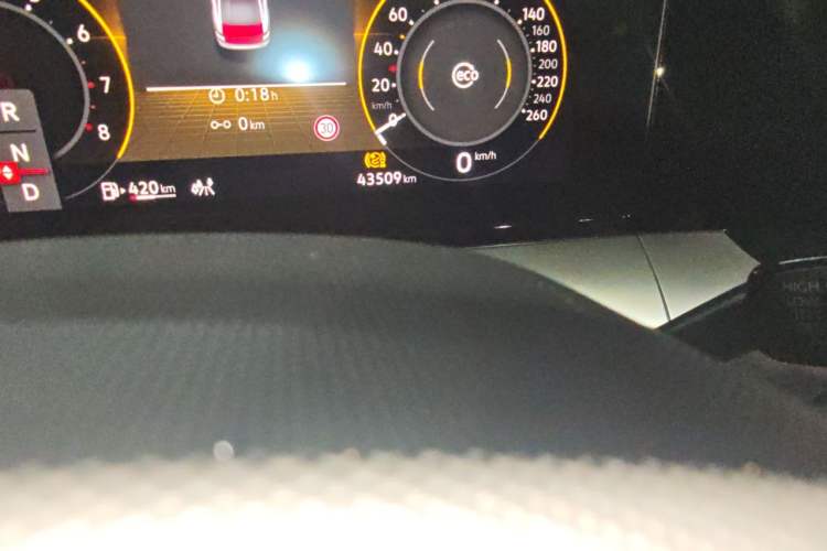 Used Volkswagen Lamando 2023 Lavida L 280TSI DSG Spicy Edition Odometer Close Up