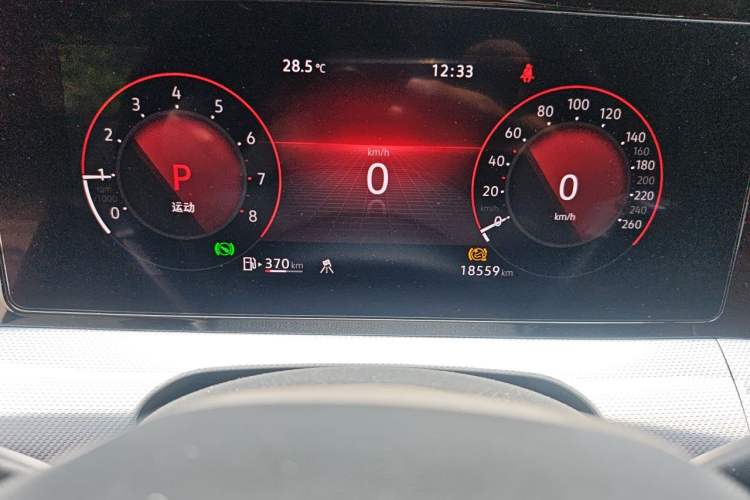Used Volkswagen Lamando 2024 Lavida L 280TSI DSG Cool & Spicy Edition Odometer Close Up