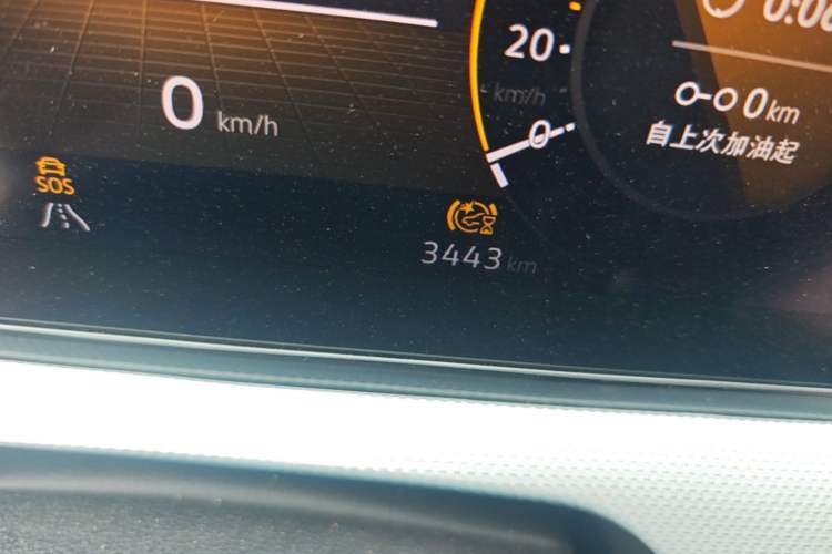 Used Volkswagen Lamando 2024 Lavida L 280TSI DSG Cool & Spicy Edition Odometer Close Up