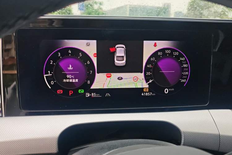 Used Volkswagen Lamando 2024 Lavida L 280TSI DSG Cool & Spicy Edition Odometer Close Up