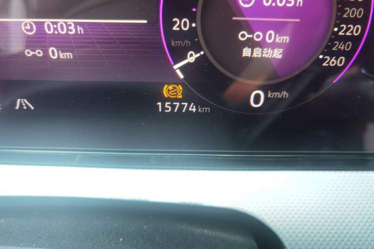 Used Volkswagen Lamando 2024 Lavida L 280TSI DSG Cool & Spicy Edition Odometer Close Up