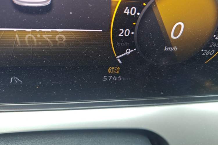 Used Volkswagen Lamando 2024 Lavida L 280TSI DSG Spicy Edition Odometer Close Up