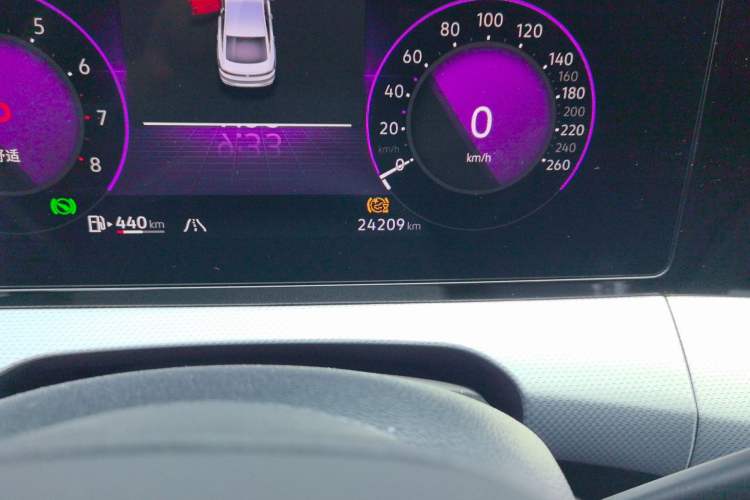 Used Volkswagen Lamando 2024 Lavida L 280TSI DSG Cool & Spicy Edition Odometer Close Up