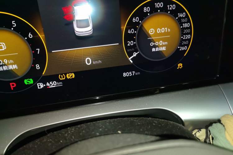 Used Volkswagen Lamando 2024 Lavida L 280TSI DSG Trendy Spicy Edition Odometer Close Up
