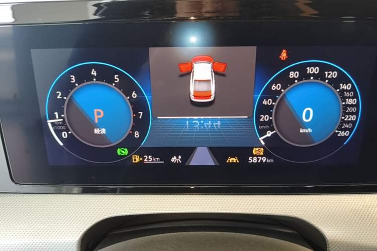 Used Volkswagen Lamando 2025 Lavida L 280TSI DSG Cool & Spicy Edition Odometer Close Up