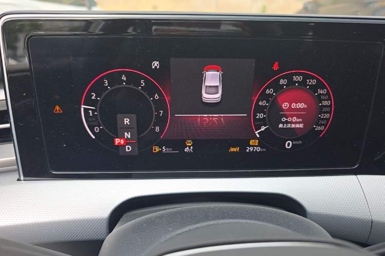 Used Volkswagen Lamando 2025 Lavida L 280TSI DSG Cool & Spicy Edition Odometer Close Up