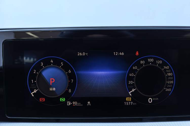 Used Volkswagen Lamando 2025 Lavida L 280TSI DSG Cool & Spicy Edition Odometer Close Up