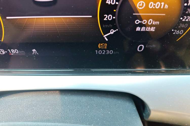 Used Volkswagen Lamando 2025 Lavida L 280TSI DSG Spicy Edition Odometer Close Up